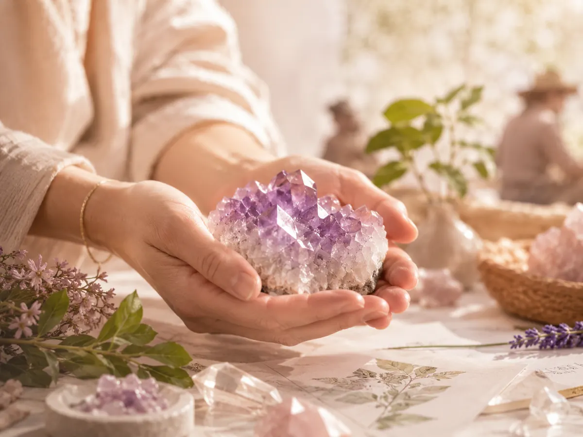 Responsible crystal sourcing and processing