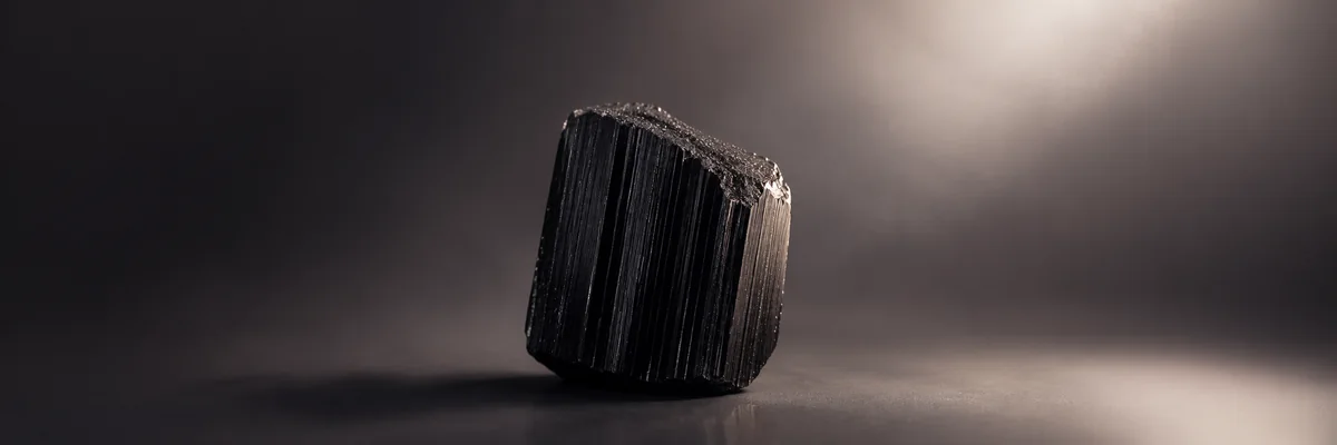 Black Tourmaline crystal meaning guide image