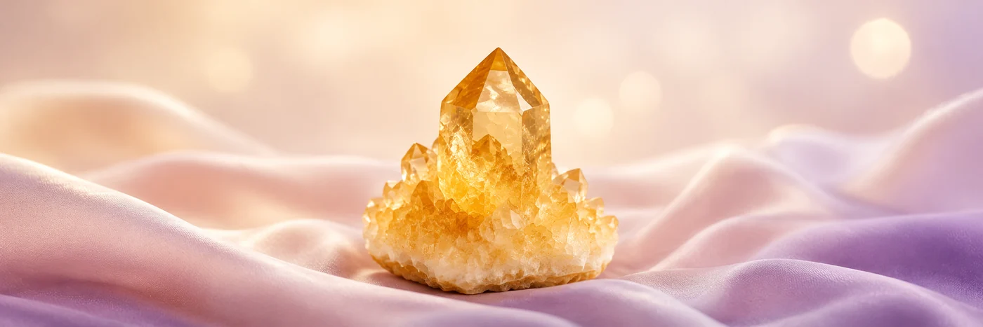 Citrine crystal