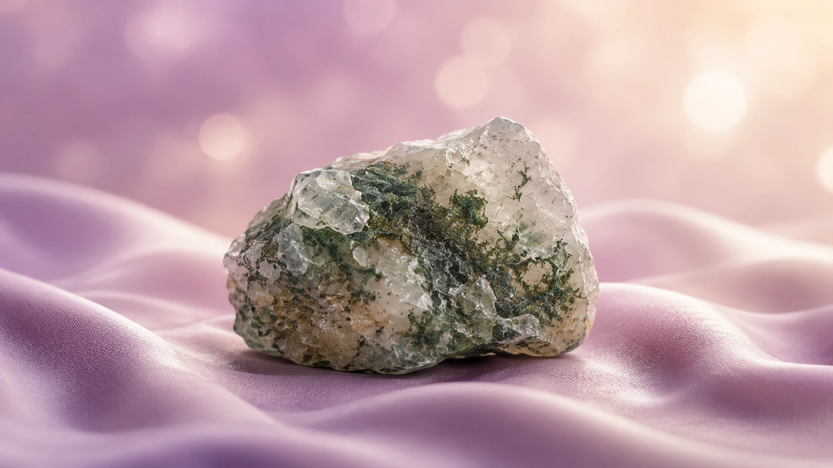Moss Agate crystal meaning guide image