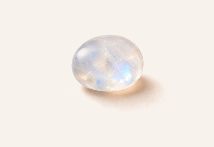 Moonstone crystal