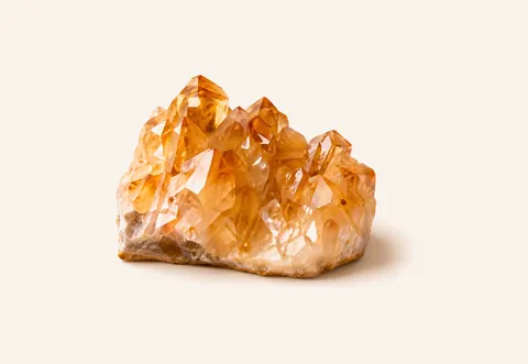 Golden Citrine crystal for motivational meditation